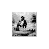 Leven Liefde Rubberstempel (Afrduk)