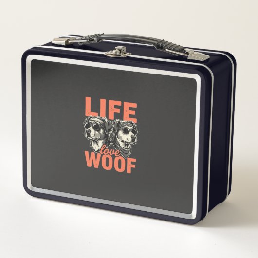 Leven Liefde Woef Hond Liefhebber (Voorkant)