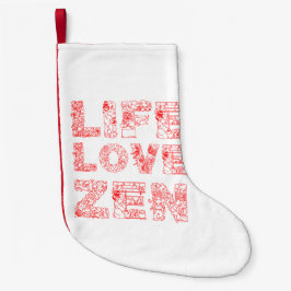 Leven, liefde, Zen Kleine Kerstsok