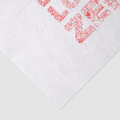 Leven, liefde, Zen Tissuepapier (Detail)