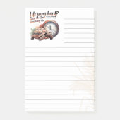 Leven Lijkt Hard? Gelinieerde 3M Post-it® Notities Notes (Voorkant)