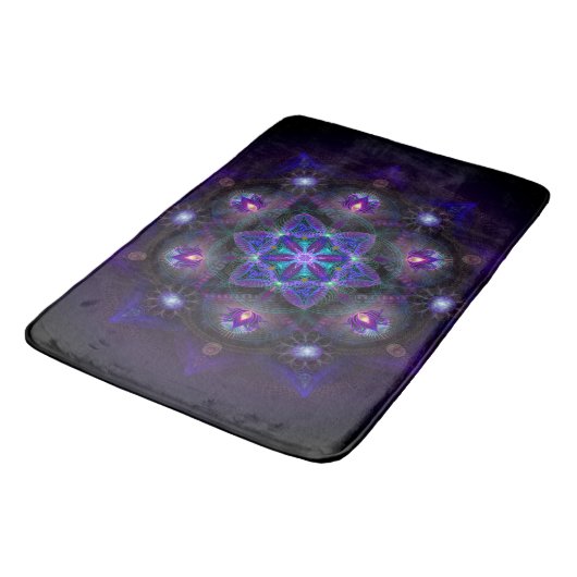 Leven Mandala Bath Mat (Gekanteld)