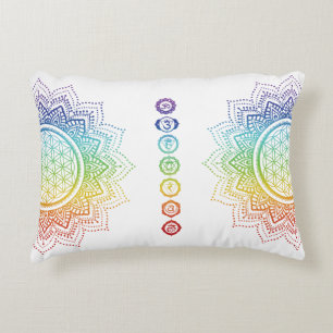 Leven Mandala Chakra wit Accent Kussen