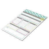 Leven. Meer georganiseerd. Babysitter Notes Notiti Notitieblok (Schuin)