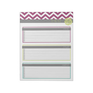 Leven. Meer georganiseerd. Notitieblok aanbieden