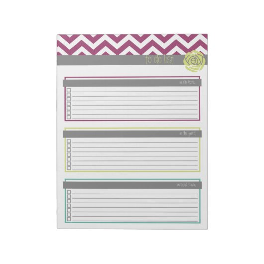 Leven. Meer georganiseerd. Notitieblok aanbieden (Linkerzijde)