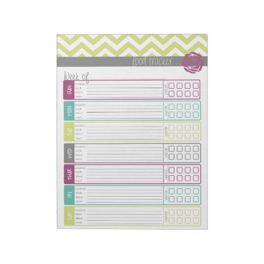 Leven. Meer georganiseerd. Notitieblok van levensm (Linkerzijde)