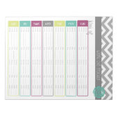 Leven. Meer georganiseerd. Notitieblok voor werkui (Voorkant)