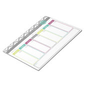 Leven. Meer georganiseerd. Wekelijks Notitieblok a (Schuin)