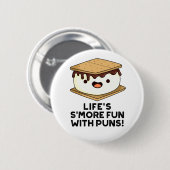 Leven meer gevoelen met gepunte tanden ronde button 5,7 cm (Voorkant /achterkant)