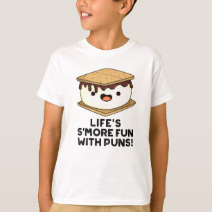Leven meer gevoelen met gepunte tanden t-shirt