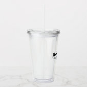 Leven met ataxie acryl drinkbeker (Rechts)