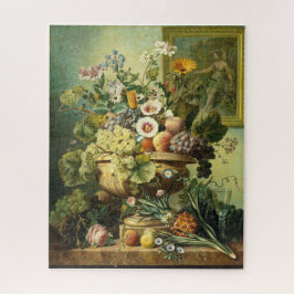 Leven met bloemen en fruitjelles Eelkema Legpuzzel