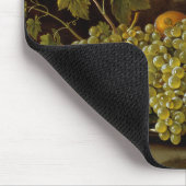 Leven met Bord van druiven, perziken, peren Muismat (Hoek)