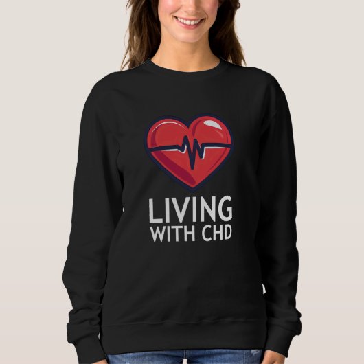 Leven met CHD Design CHD Bewustzijn Trui (Voorkant)