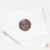 Leven met dankbaarheid ronde sticker (Envelop)
