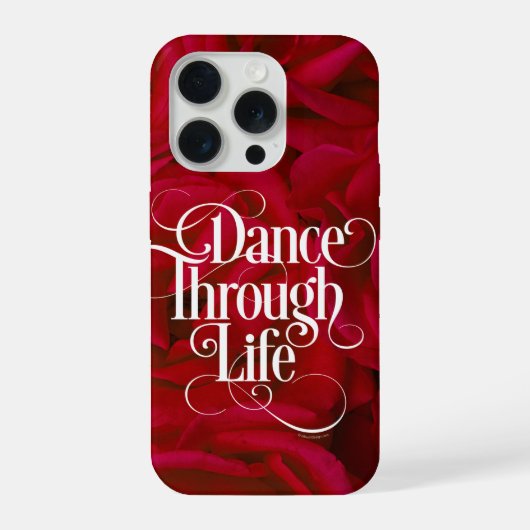 Leven met Dansen iPhone Hoesje (Achterkant)