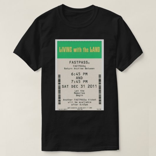 Leven met de grond Fastpass Classic T-Shirt (Design voorkant)