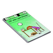 Leven met de ziekte van Lyme Notitieboek of Journa (Rechterzijde)