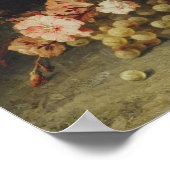 Leven met druiven poster (Hoek)