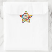 "Leven met een doel" Ster Sticker (Tas)