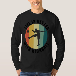 Leven met een Ironic Gezegde Ball Sports Train T-shirt