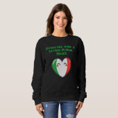 Leven met een liefdevol Italiaans hart vreugde Trui (Voorkant volledig)