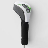 Leven met een Volle Batterij Golfheadcover (Schuin)