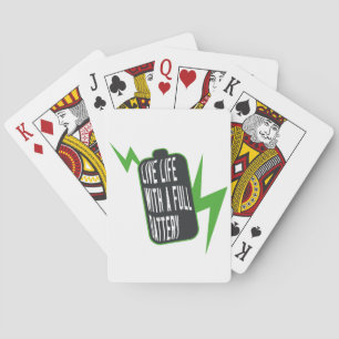 Leven met een Volle Batterij Pokerkaarten