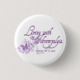 Leven met fibromyalgie ronde button 3,2 cm