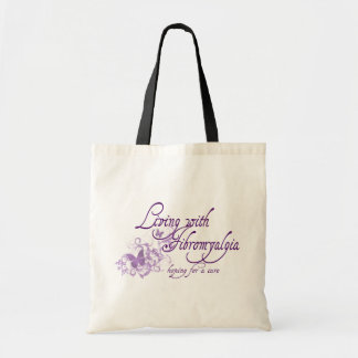 Leven met fibromyalgie tote bag