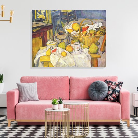 Leven met fruit canvas afdruk (Insitu (Woonkamer))