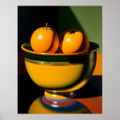 Leven met fruit - canvas art afdrukken poster (Voorkant)