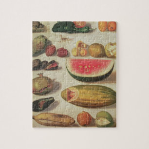 Leven met fruit en snoep legpuzzel