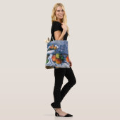 Leven met fruitdish tote bag (Op model)