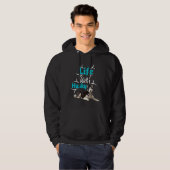 Leven met Husky Hoodie (Voorkant volledig)