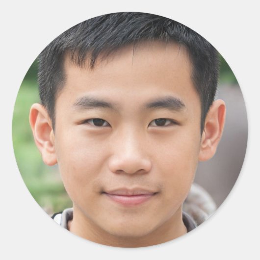 Leven met intentie ronde sticker (Voorkant)