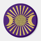 Leven met maan magneet (Voorkant)