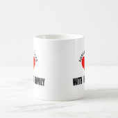 Leven met mijn familie koffiemok (Center)