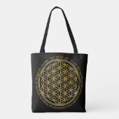 Leven met Moola Mantra Tote Bag (Achterkant)