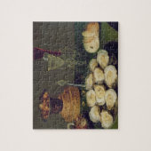 Leven met oesters en bril (olie op het paneel) legpuzzel (Verticaal)