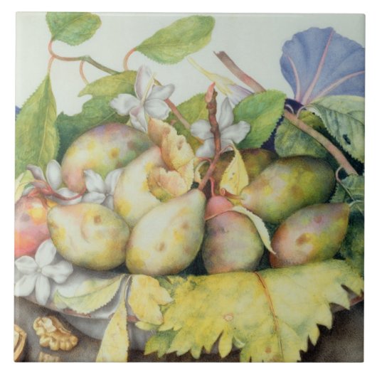 Leven met Plums, Walnuts and Jasmine (m/v Tegeltje (Voorkant)