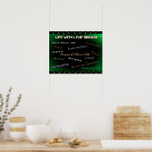 Leven met Poster van de ziekte van Lyme (Keuken)
