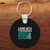 Leven met PTSD Sleutelhanger (Voorkant)