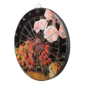 Leven met Rozen, aardbeien en brood Dartbord (Voorkant Rechts)