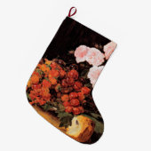 Leven met Rozen, aardbeien en brood Grote Kerstsok (Voorkant (Hangend))