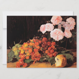 Leven met Rozen, aardbeien en brood Kaart