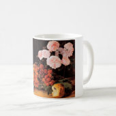 Leven met Rozen, aardbeien en brood Koffiemok (Voorkant rechts)