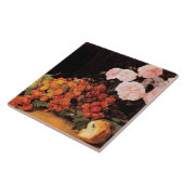 Leven met Rozen, aardbeien en brood Tegeltje (Zijkant)