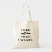 Leven met Sarcasm Tote Bag (Voorkant)